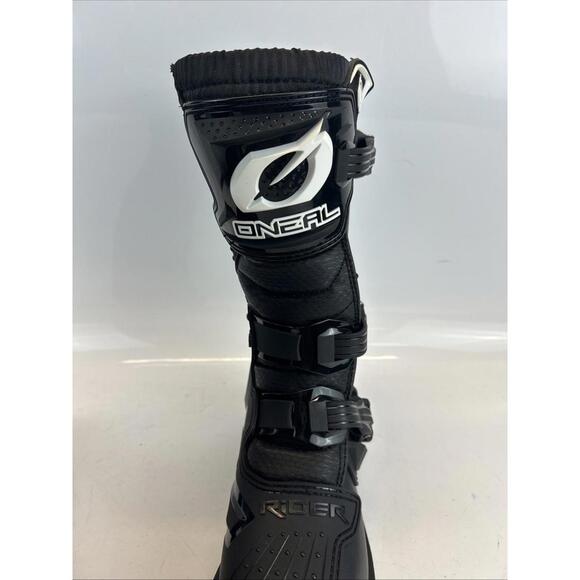 ONEAL O'Neal Rider Motocross Boots Black/White Youth Size 5 0325-105 - Picture 8 of 12